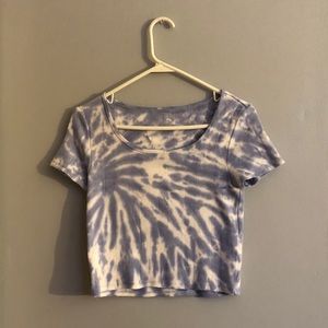 Tie Dye Scoop Neck Baby T-Shirt
